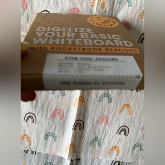 📸 BNIB Rocketbook digital restickable whiteboard beacons! Organize data! - Picture 13 of 13